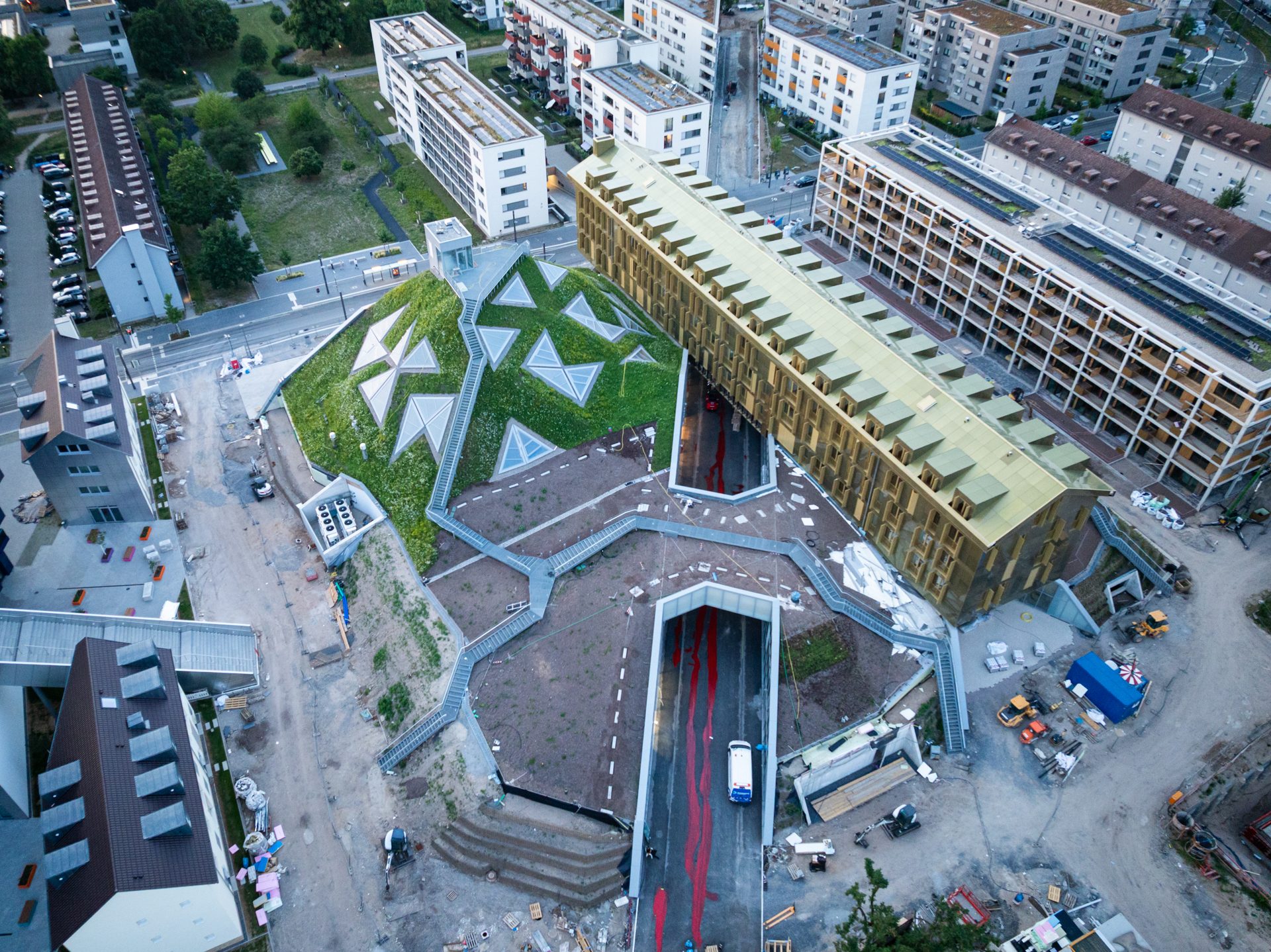 Architekturprojekt Grüne Mitte