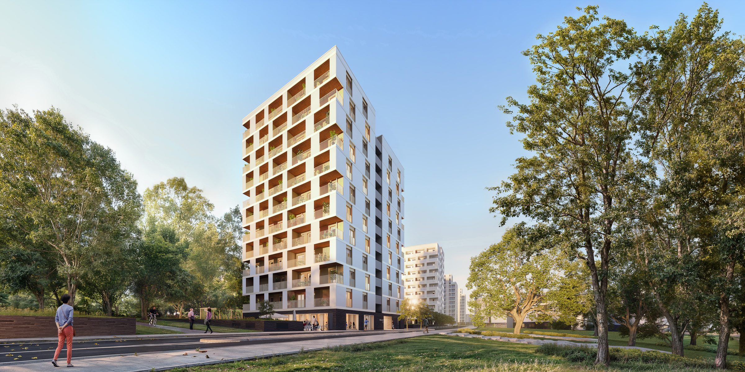 Architekturprojekt Woodscraper